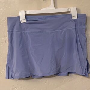lululemon athletica Light Blue A-Line Skirt